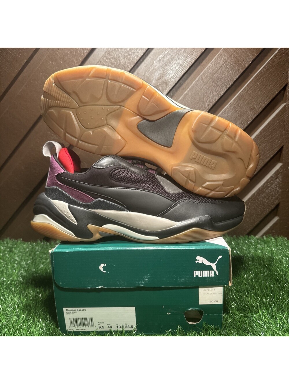 Size 9.5 - Puma Thunder Spectra Black